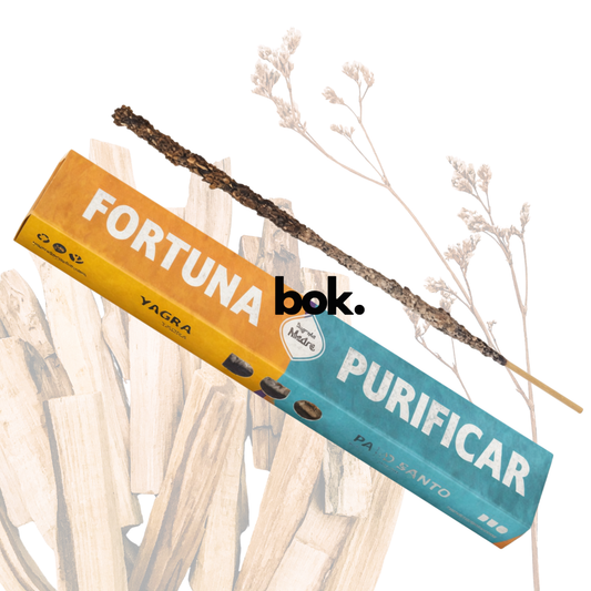 Incienso 100% natural Fortuna & Purificar con yagra y palo santo BOK CONCEPT STORE QUITO ECUADOR
