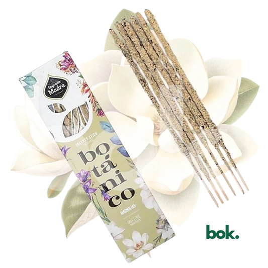 Varillas de incienso 100% natural Amor Propio & Ternura con magnolia en BOK Concept Store, Quito Ecuador.