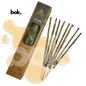 Incienso Natural Miel & Salvia Blanca de BOK Concept Store Ecuador. Incienso artesanal premium elaborado con ingredientes naturales para crear ambientes de armonía, bienestar y relajación. Compra online con envíos a todo Ecuador.