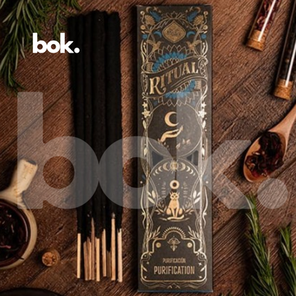 Incienso natural de purificación para limpiar y renovar la energía del hogar, oficina o negocio, ideal para rituales de limpieza energética en BOK Concept Store Quito Ecuador