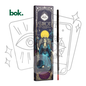 BOK Concept Store Ecuador presenta Incienso 100% Natural Sabiduría & Conexión Espiritual Sándalo y Olíbano Tarot de Marsella. Incienso artesanal premium para meditación, tarot, mindfulness, bienestar emocional, relajación y conexión espiritual. Incluye carta coleccionable para recortar.