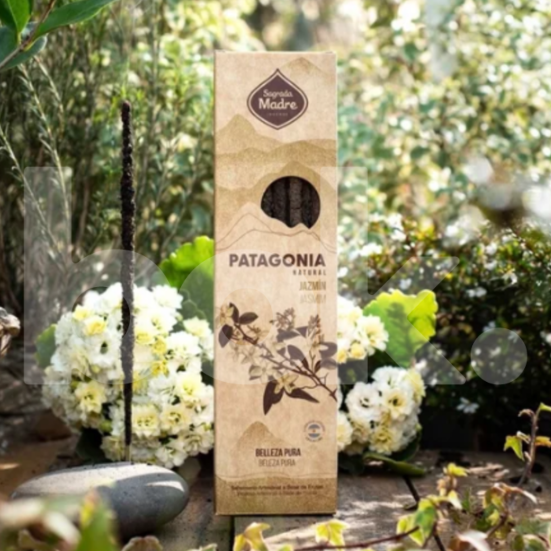 incienso natural de jazmín para rituales de belleza pura, autocuidado consciente y ambiente floral elegante, disponible en bok concept store
